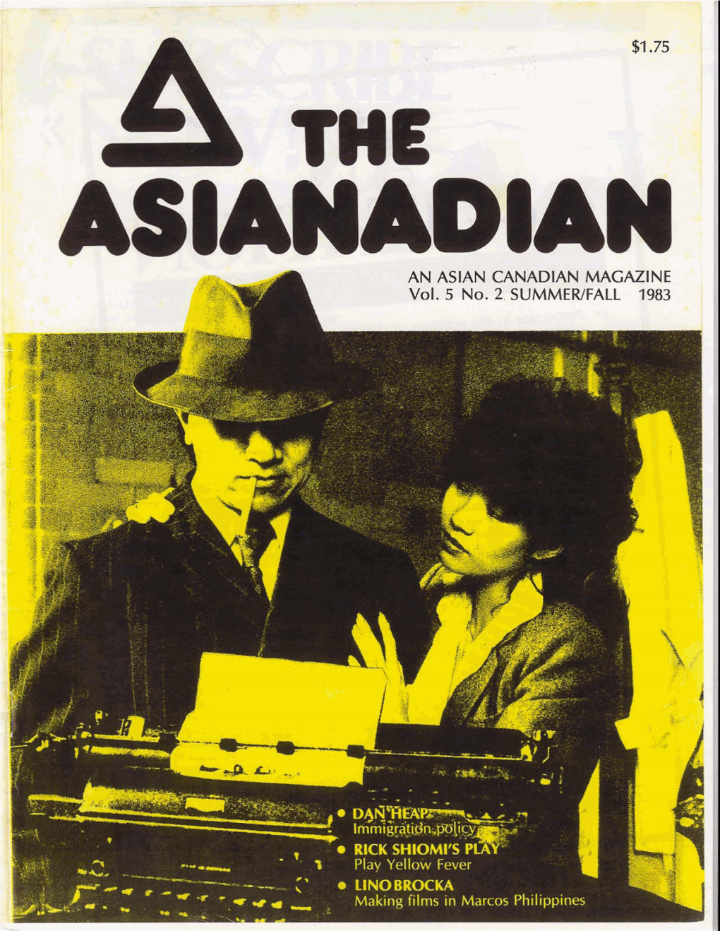 AN ASIAN CANADIAN MAGAZINE Vol