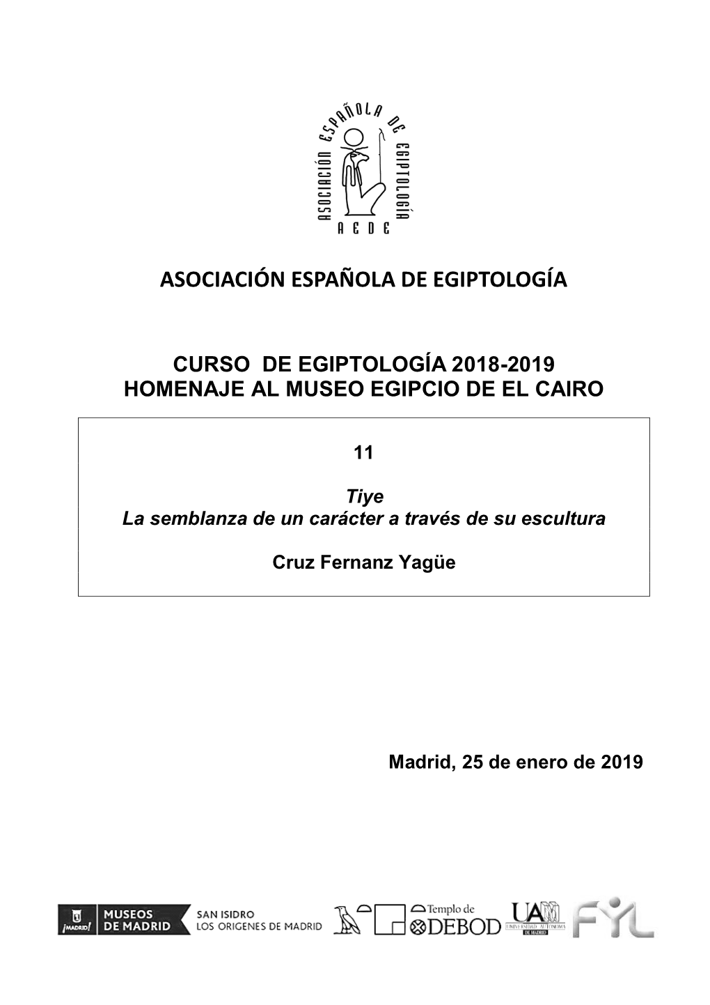 Asociación Española De Egiptología