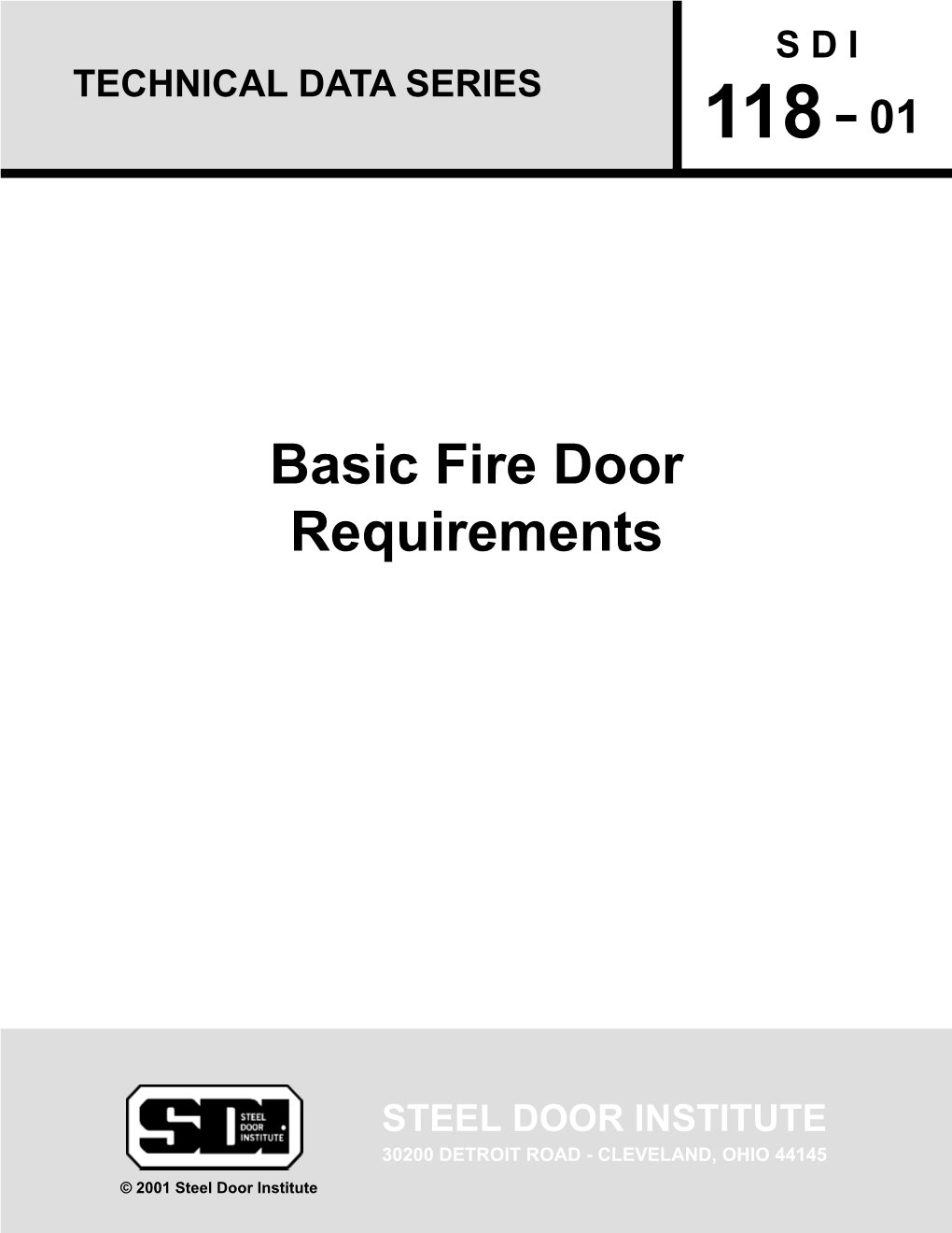 Basic Fire Door Requirements