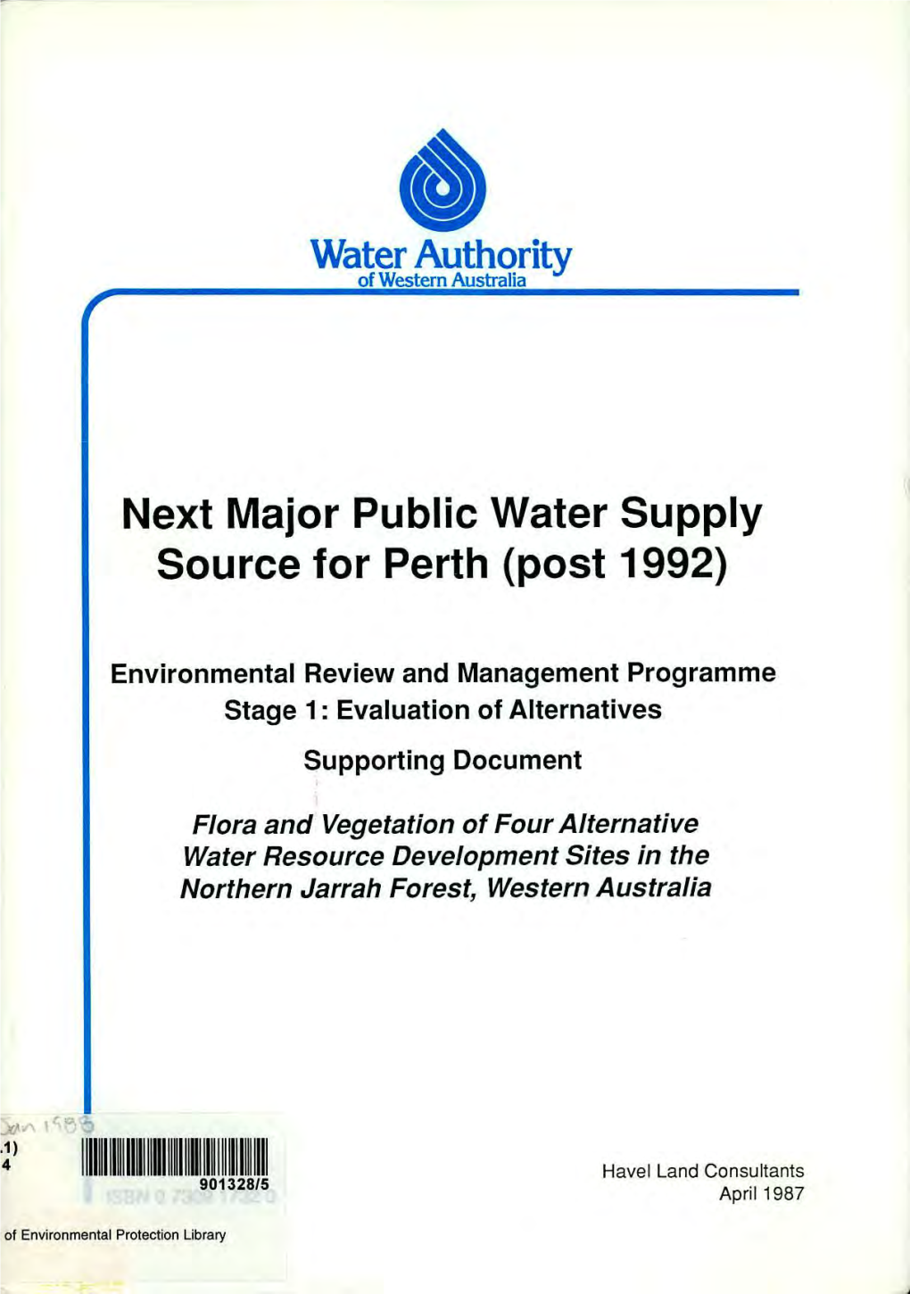 Water Auth Ority Next Major Public Water Supply Source For