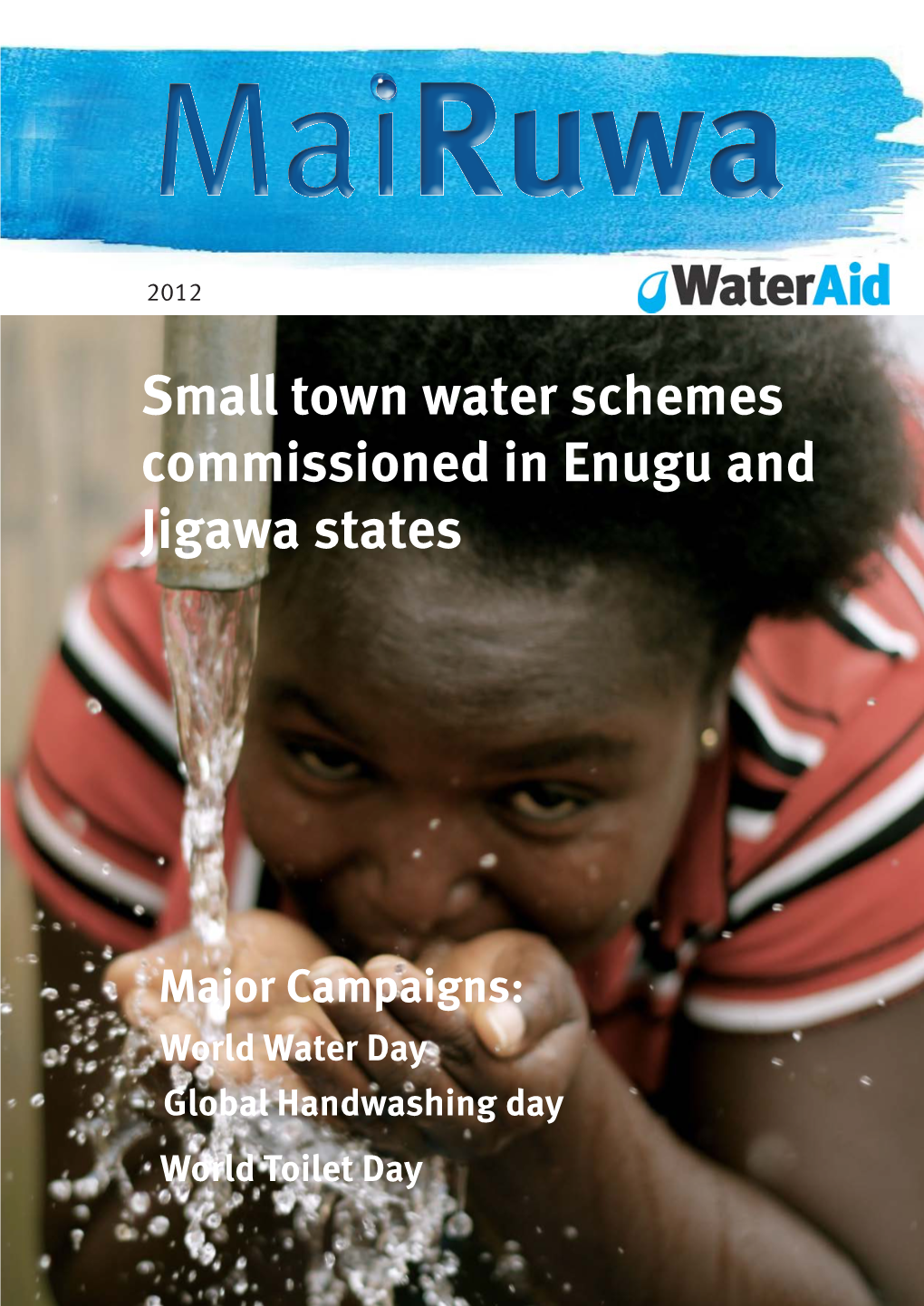 Small Town Water Schemes Commissioned in Enugu and Jigawa States