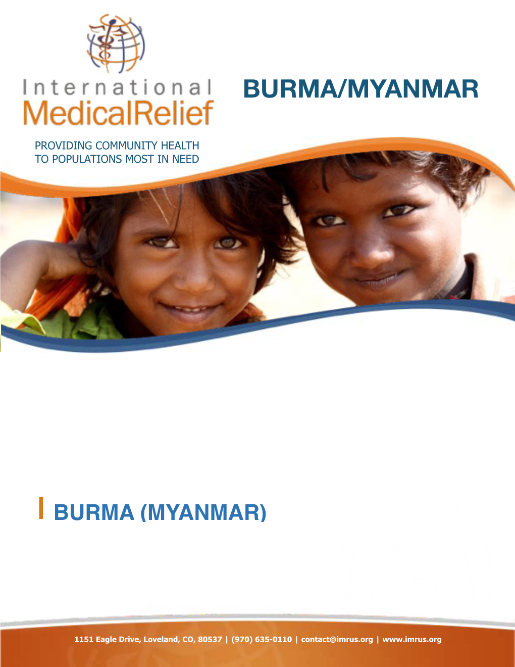 Myanmar Briefing Packet