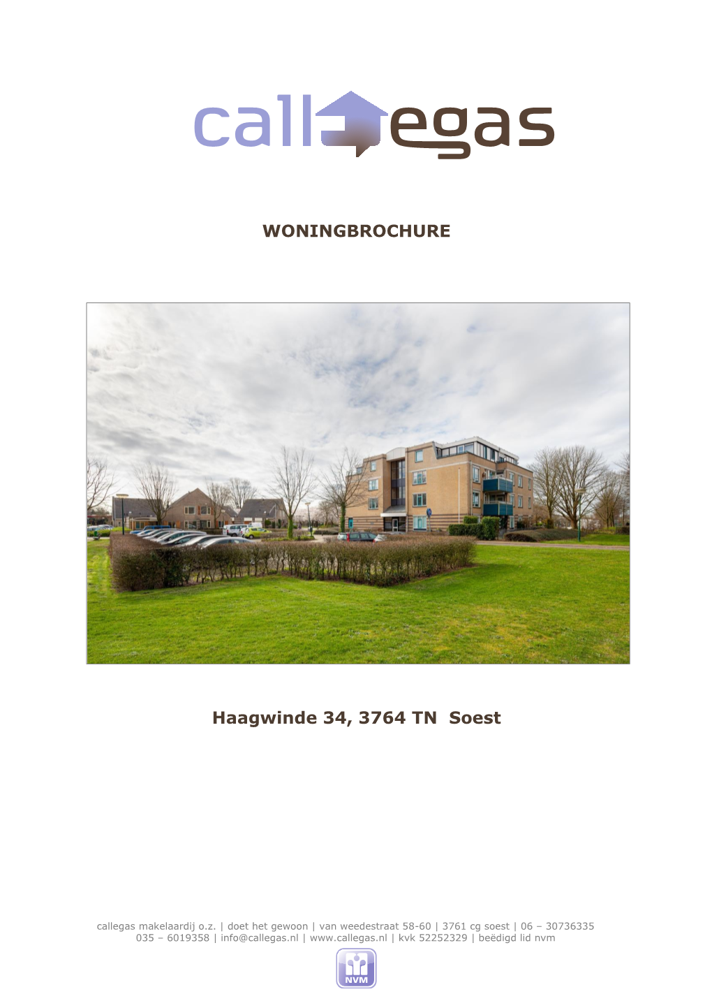 WONINGBROCHURE Haagwinde 34, 3764 TN Soest