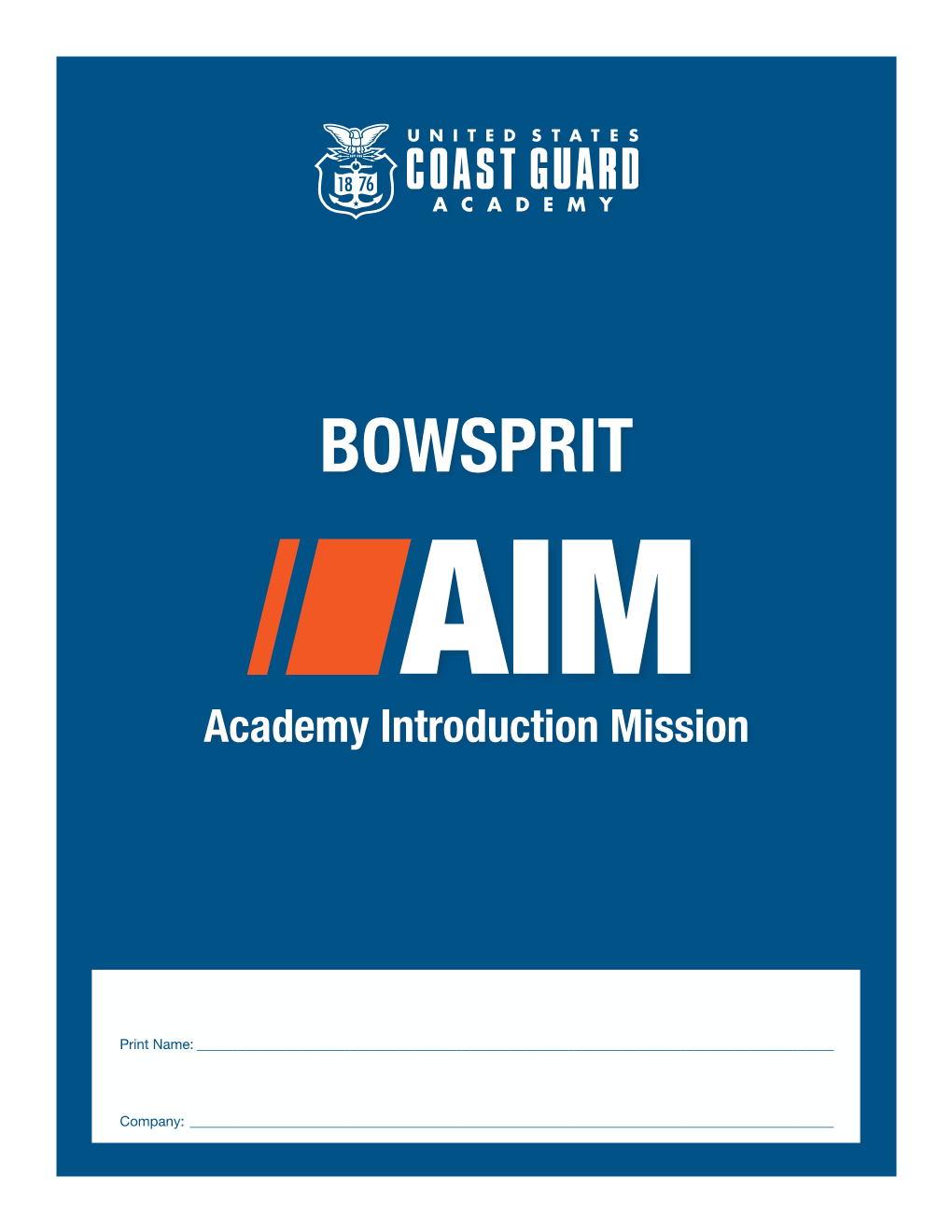 BOWSPRIT AIM Academy Introduction Mission