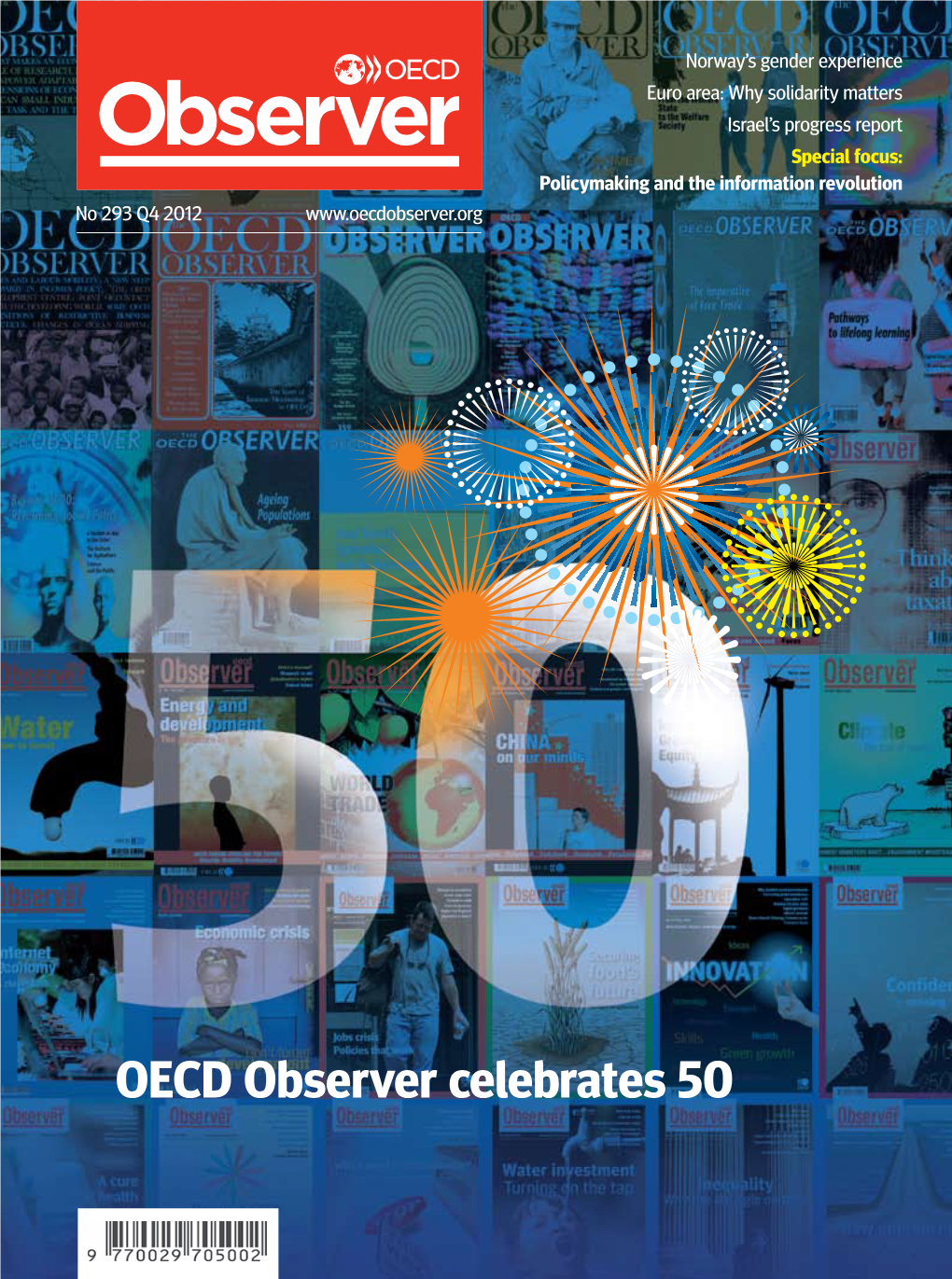 OECD Observer Celebrates 50 Meeting the Global Water Challenge