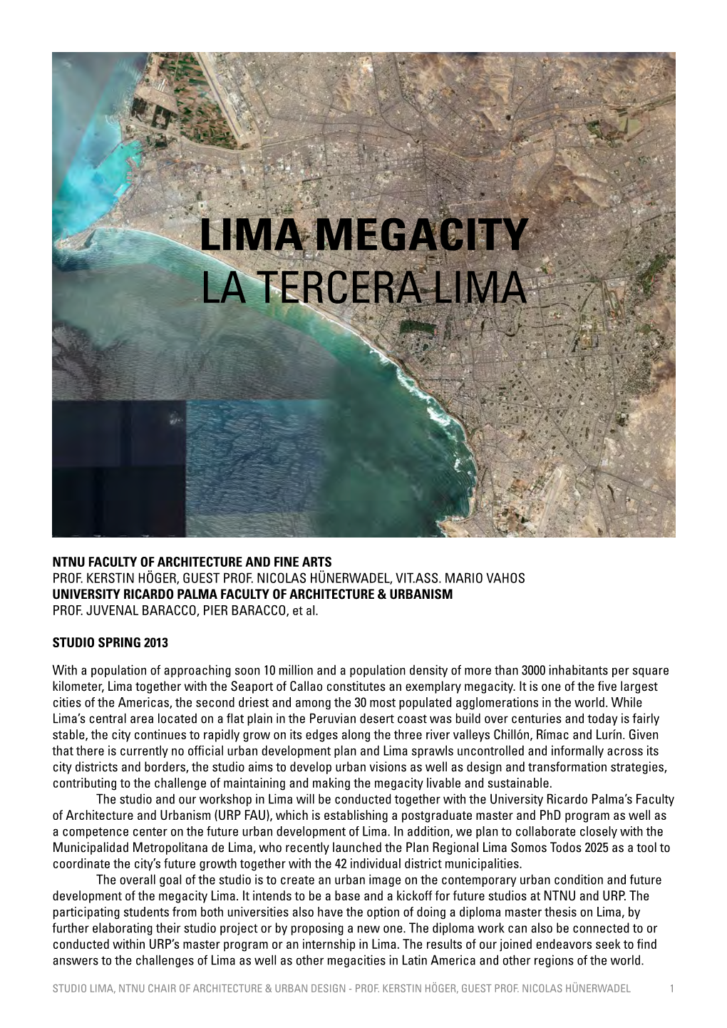 Lima Megacity La Tercera Lima