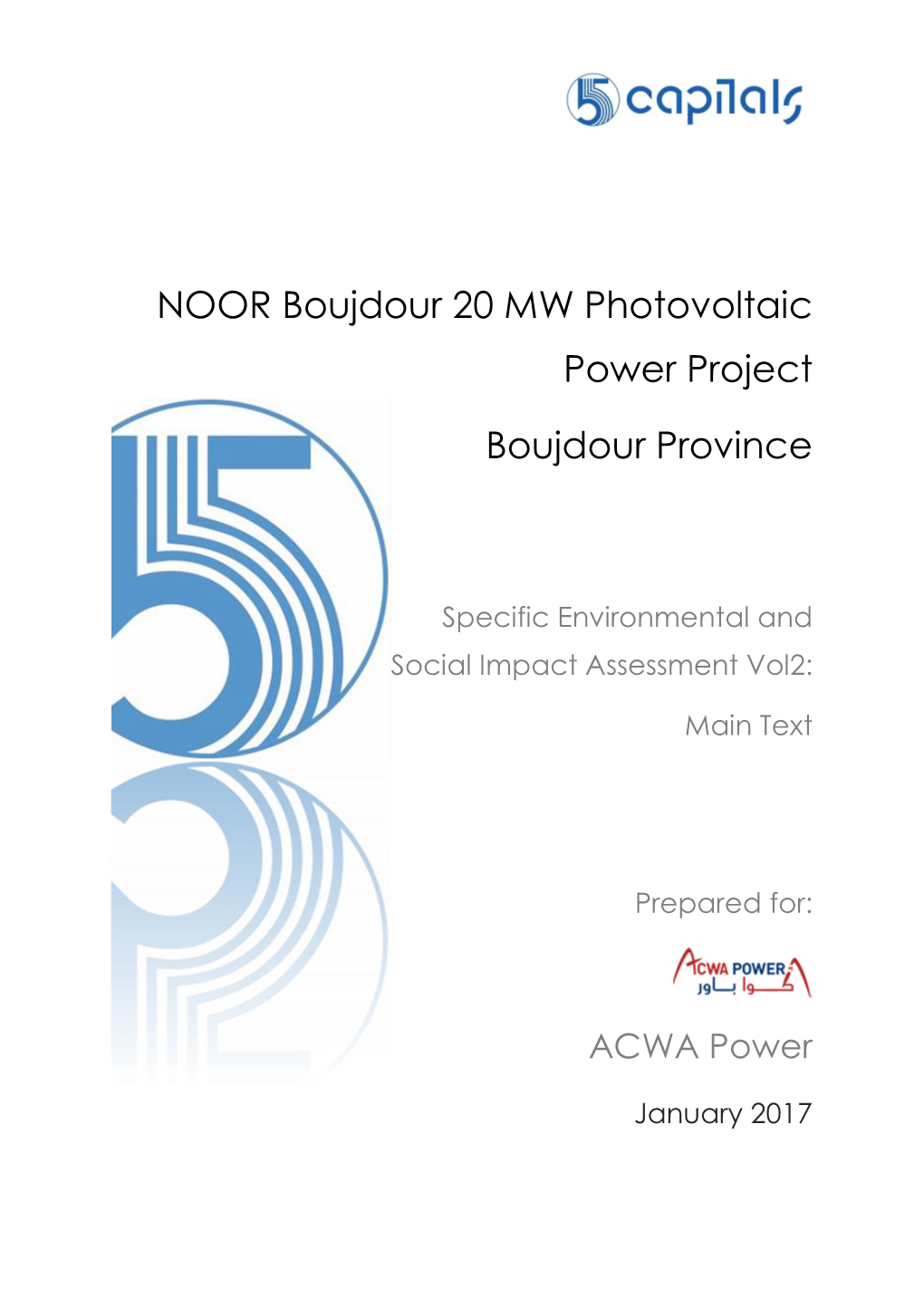NOOR Boujdour 20 MW Photovoltaic Power Project Boujdour Province