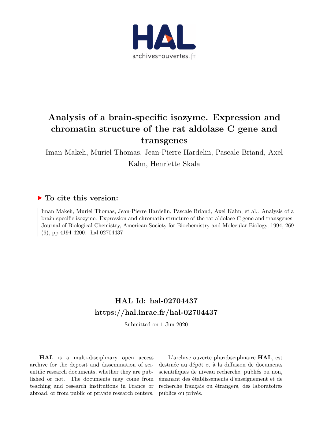 J. Biol. Chem.-1994-Makeh-4194