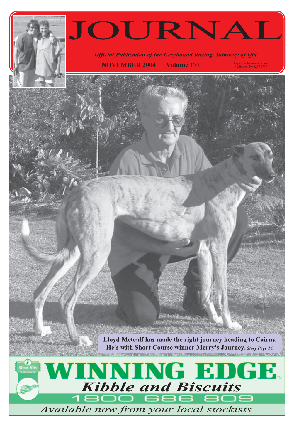 Official Publication of the Greyhound Racing Authority of Qld