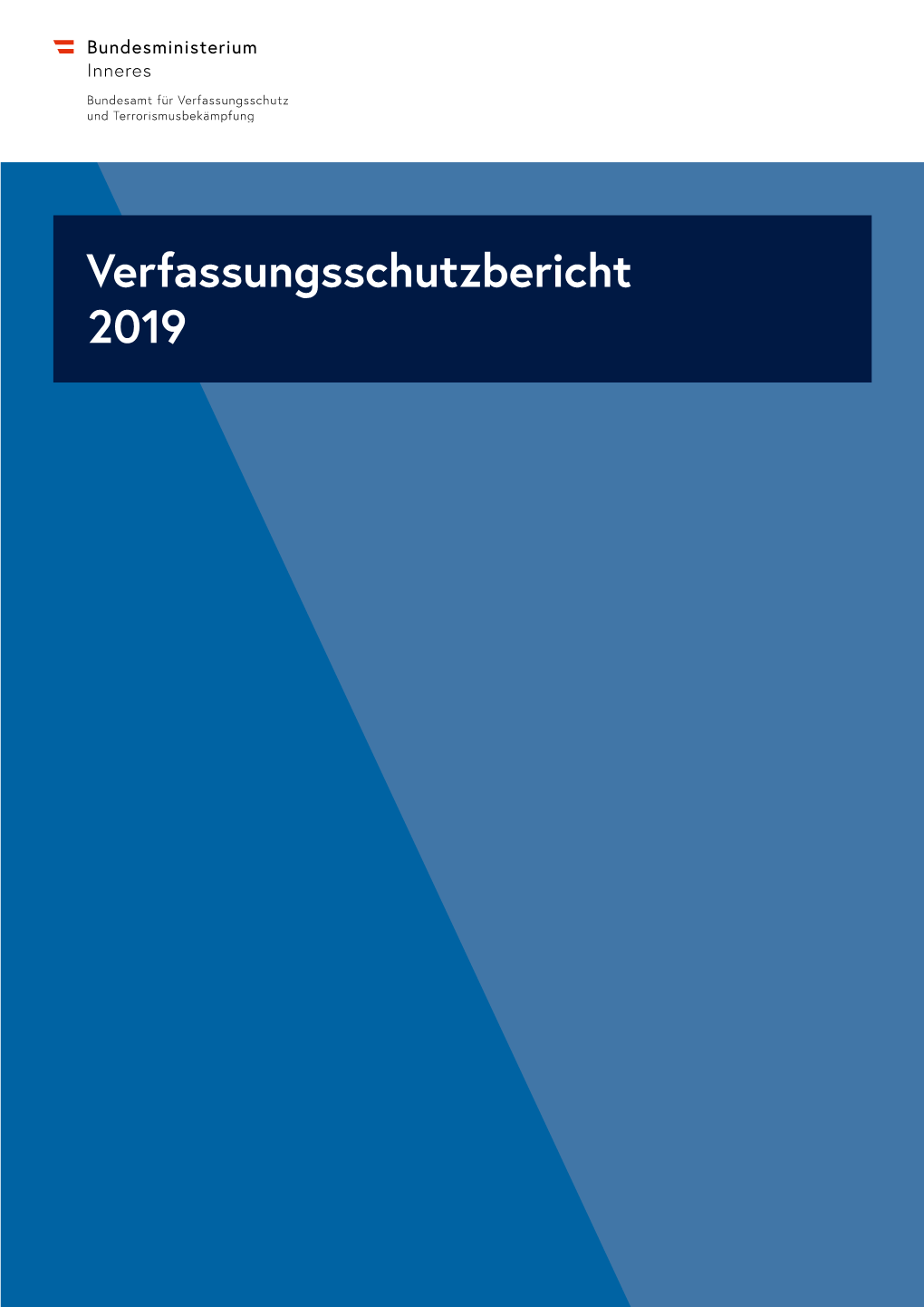 Verfassungsschutzbericht 2019