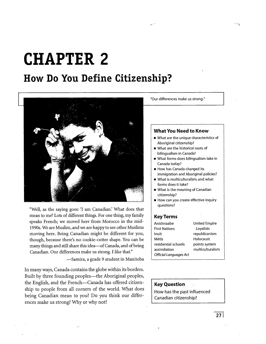 CHAPTER 2 How Do You Define Citizenship?