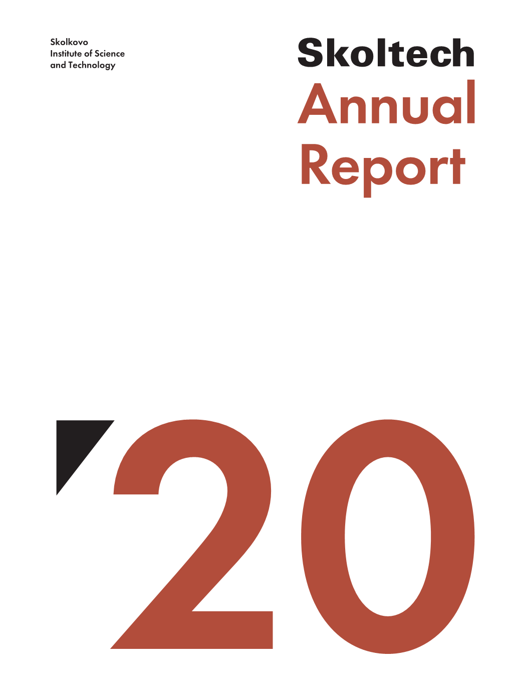 Skoltech Annual Report 2020
