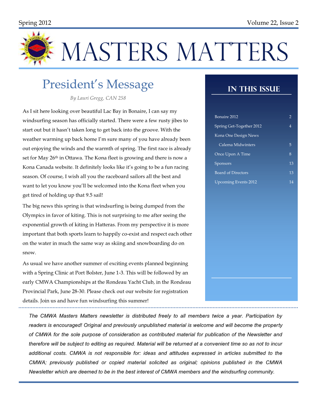 Masters Matters