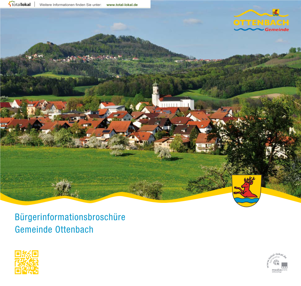 Bürgerinformationsbroschüre Gemeinde Ottenbach