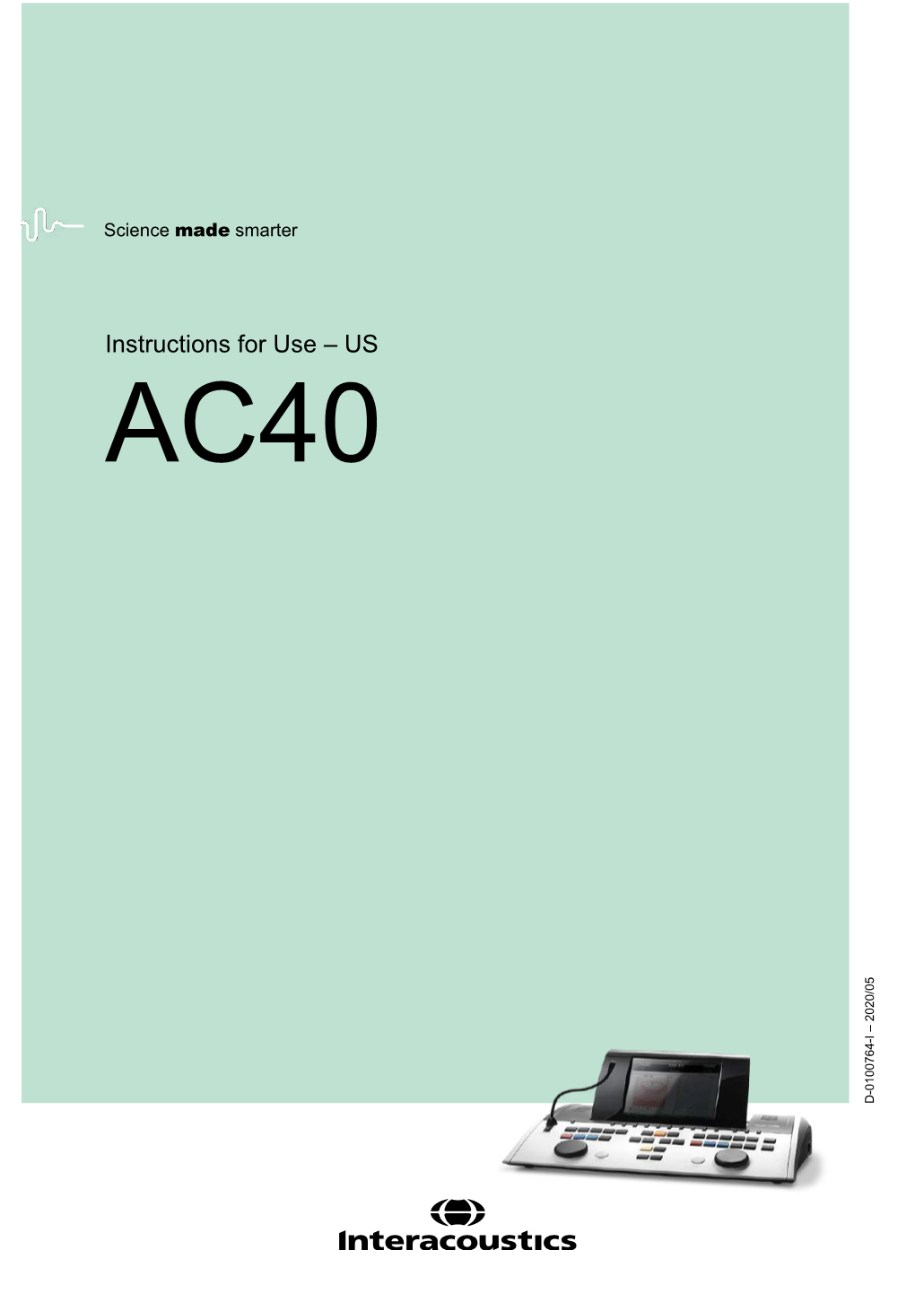 Instructions for Use – US AC40