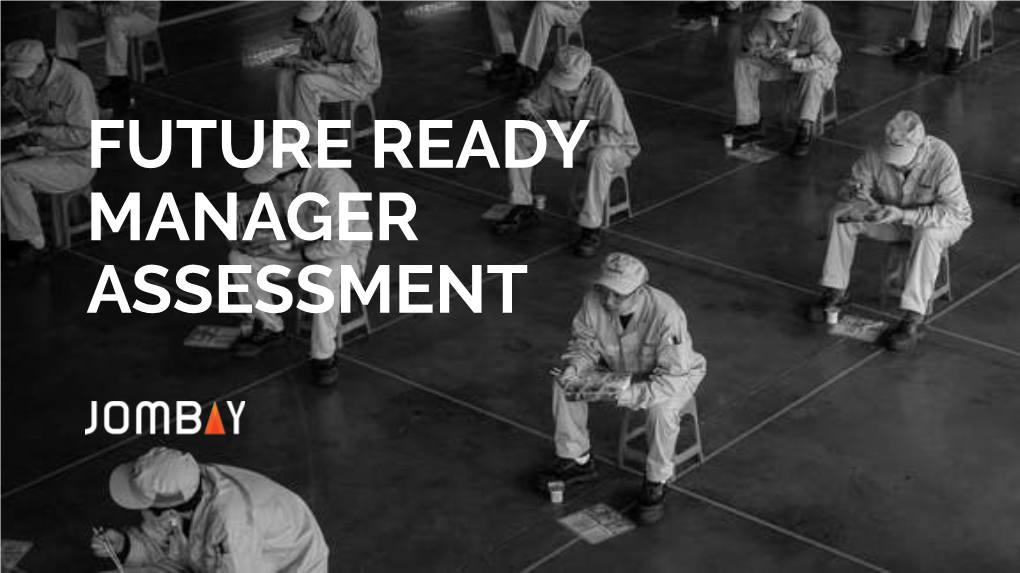 Future Ready Manager Assessment
