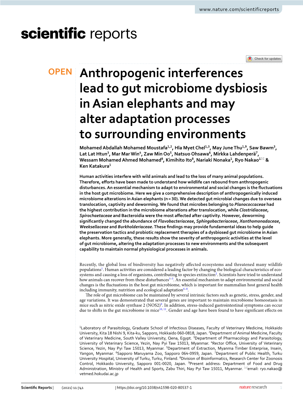 Anthropogenic Interferences Lead to Gut Microbiome Dysbiosis in Asian