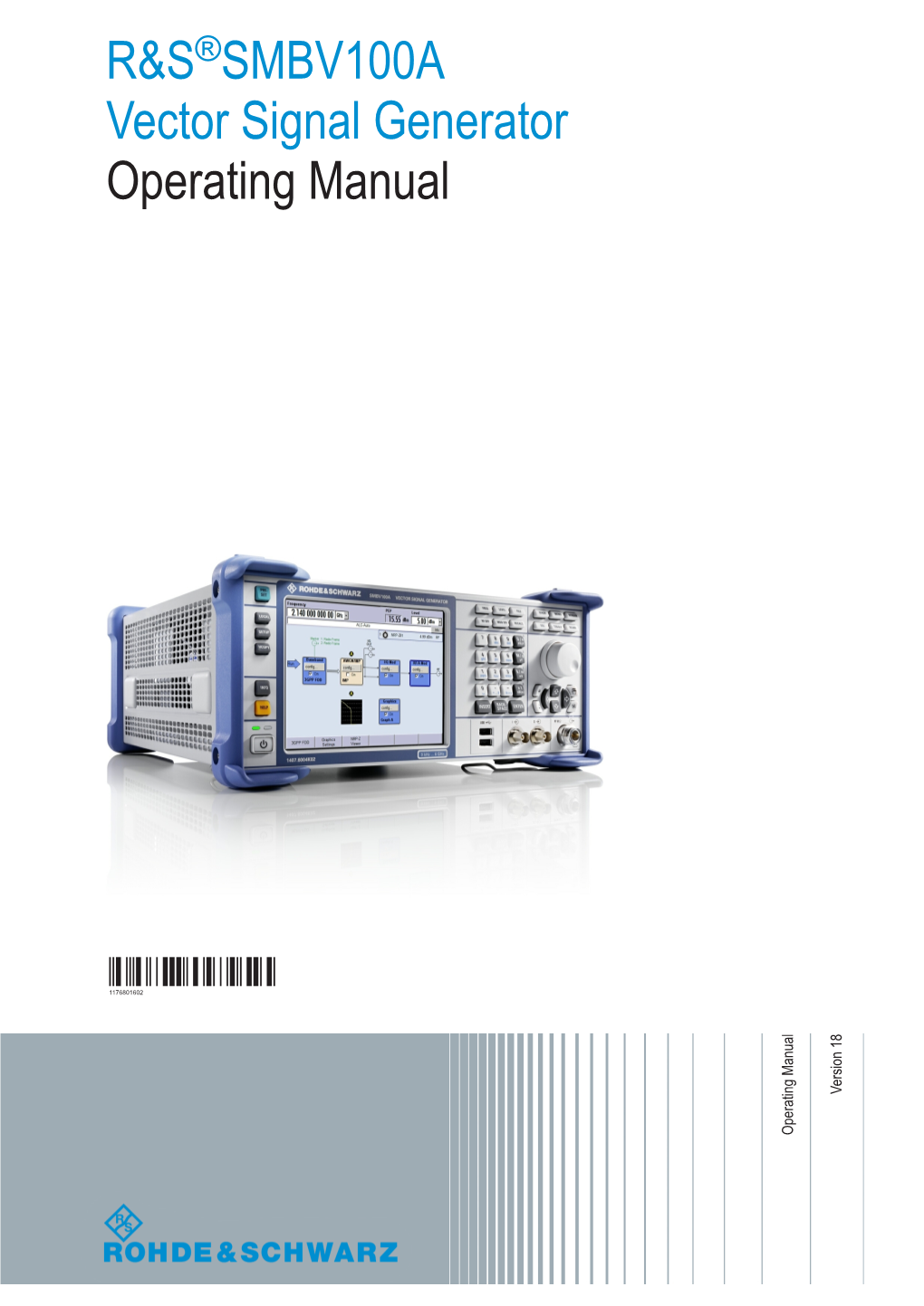 R&S SMBV100A Operating Manual