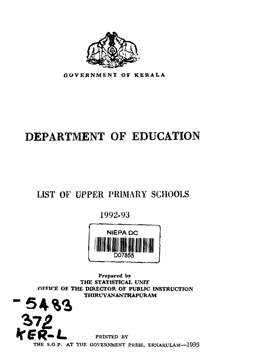 Department of Education