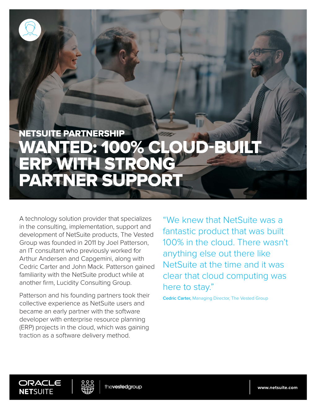 Wanted: 100% Cloud-Built Erp with Strong Partner Support