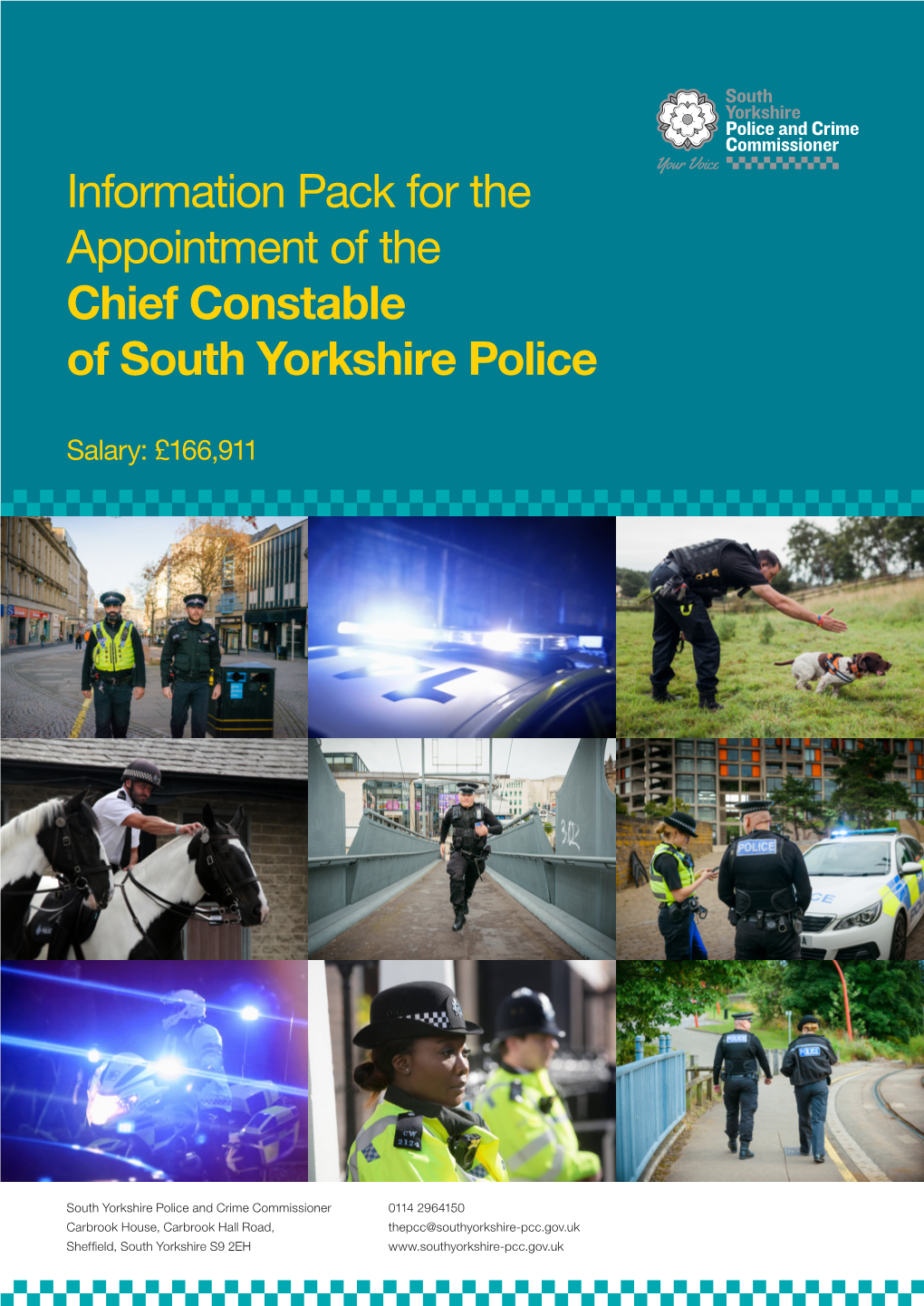 Information Pack for the Appointment of the Chief Constable of South Yorkshire Police