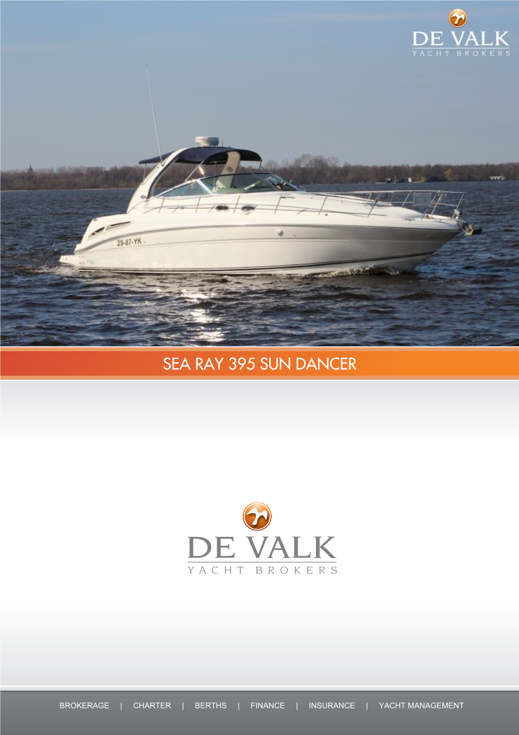 De Valk Yachtbrokers Sea Ray 395 Sun Dancer (500212)