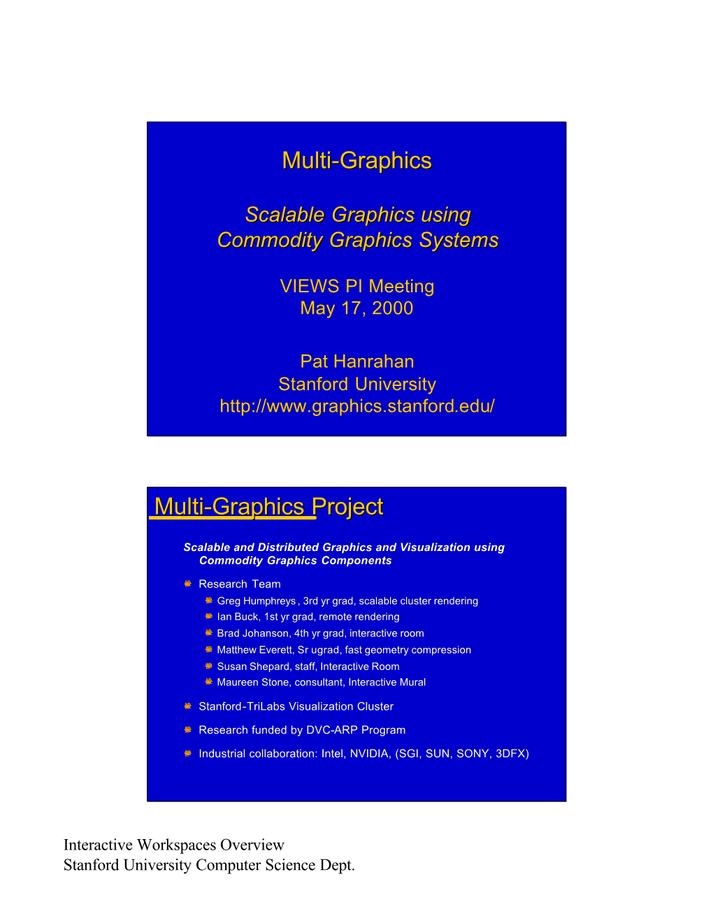 Multi-Graphics Multi-Graphics Project