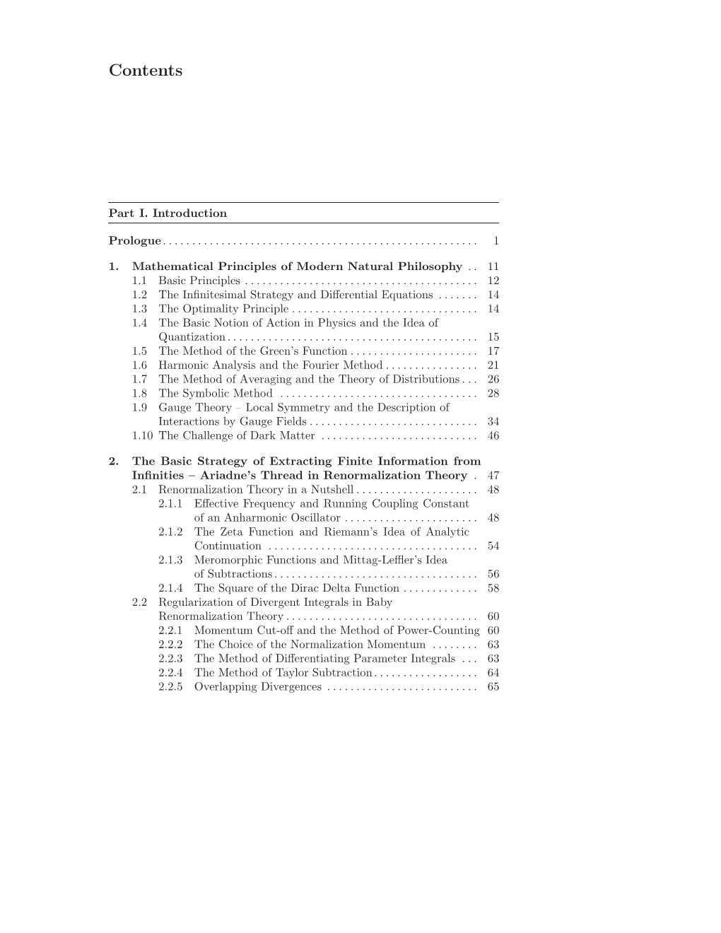 Table of Contents