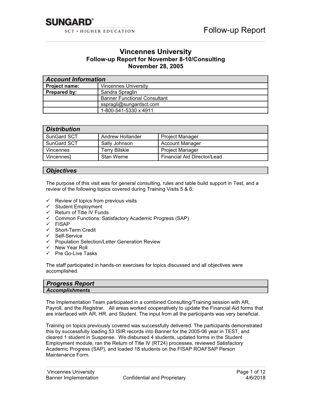 GES Trip Report Template