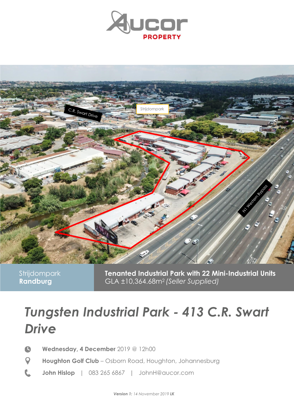 Tungsten Industrial Park - 413 C.R