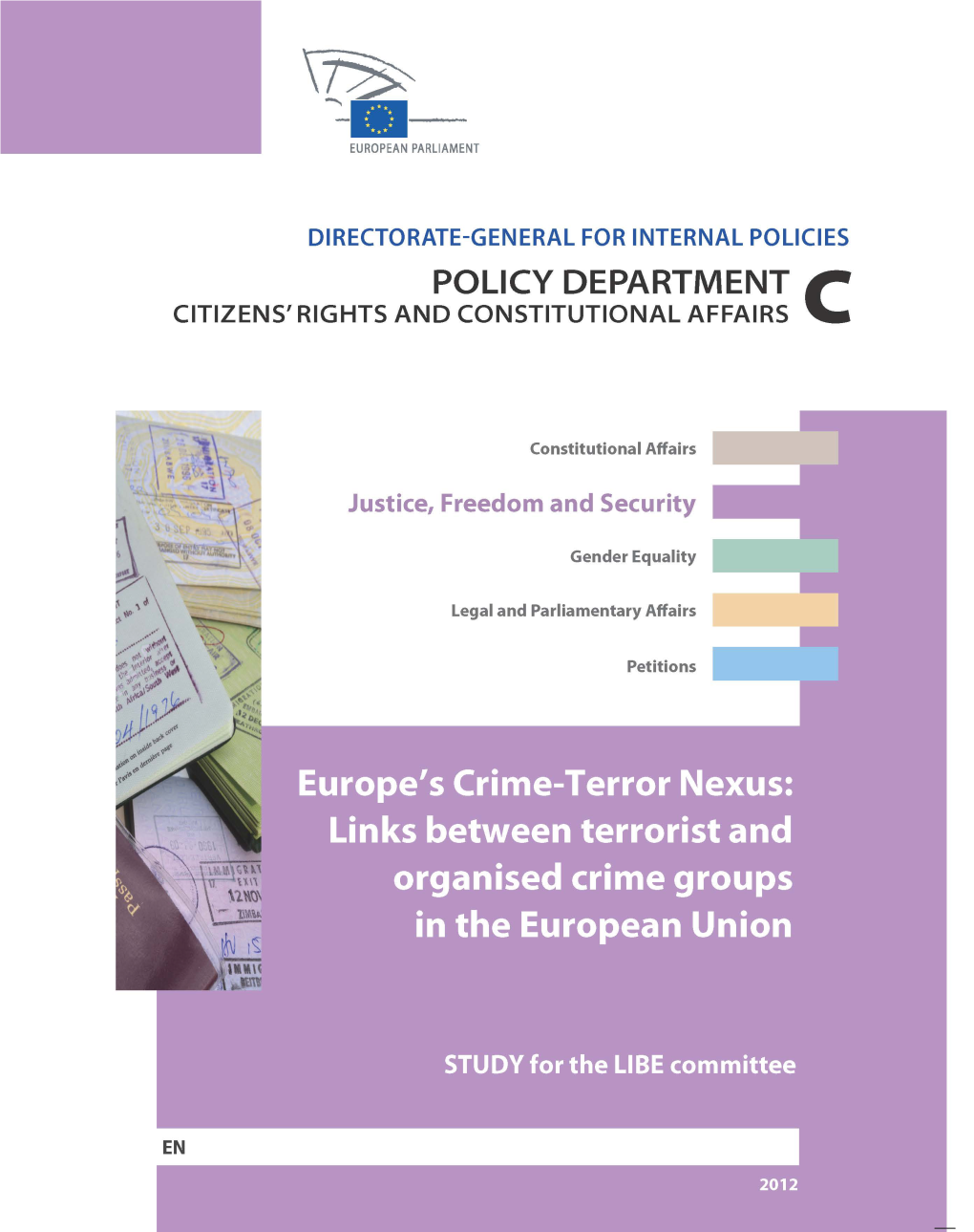 Europe's Crime-Terror Nexus: Links Between Terrorist