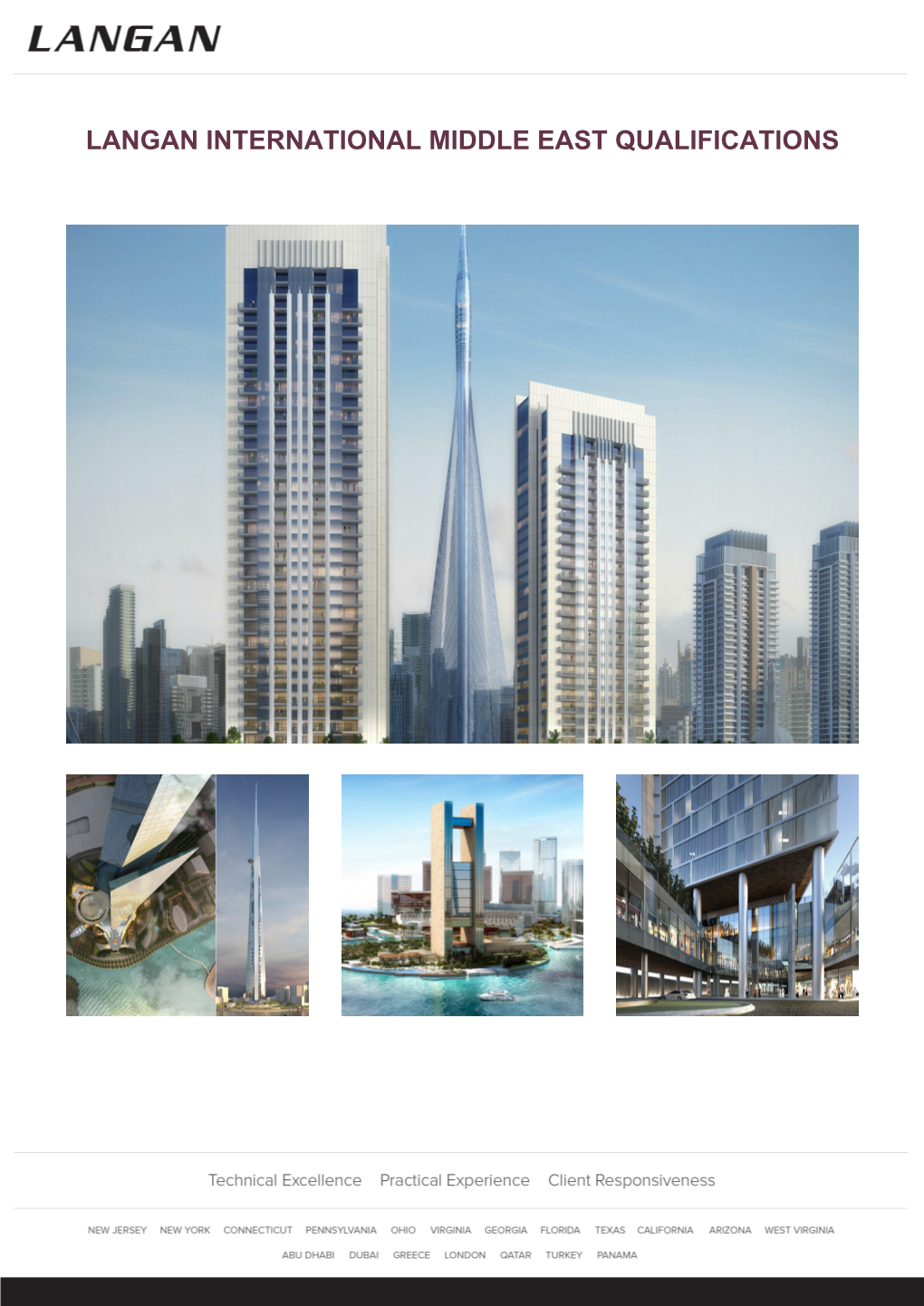 Langan International Middle East Qualifications Dubai Creek Harbour - Creek Gate Towers