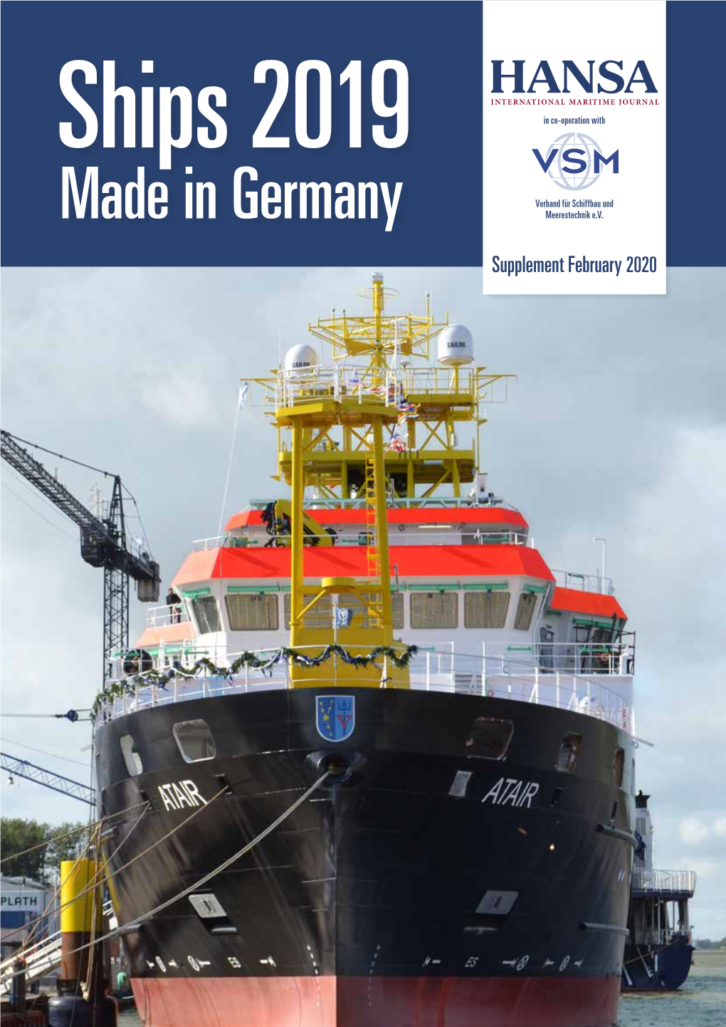 Ships Made in Germany 2019 Ships Made in Germany