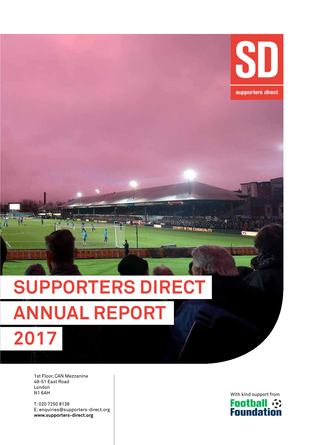Annual Report Supporters Direct 2017