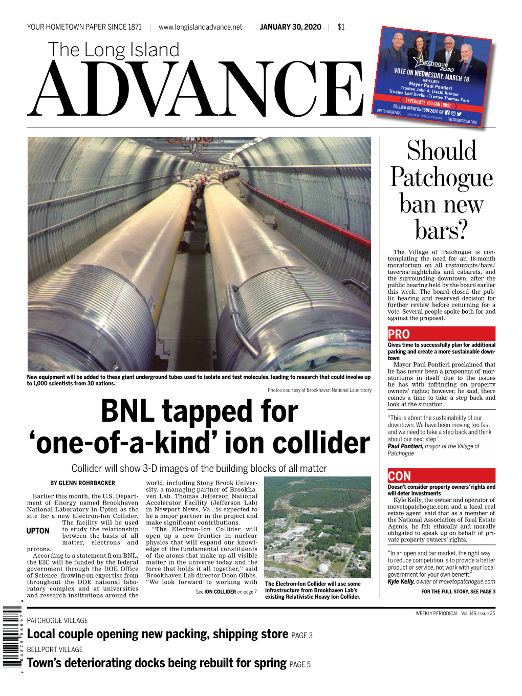 BNL Tapped for 'One-Of-A-Kind' Ion Collider