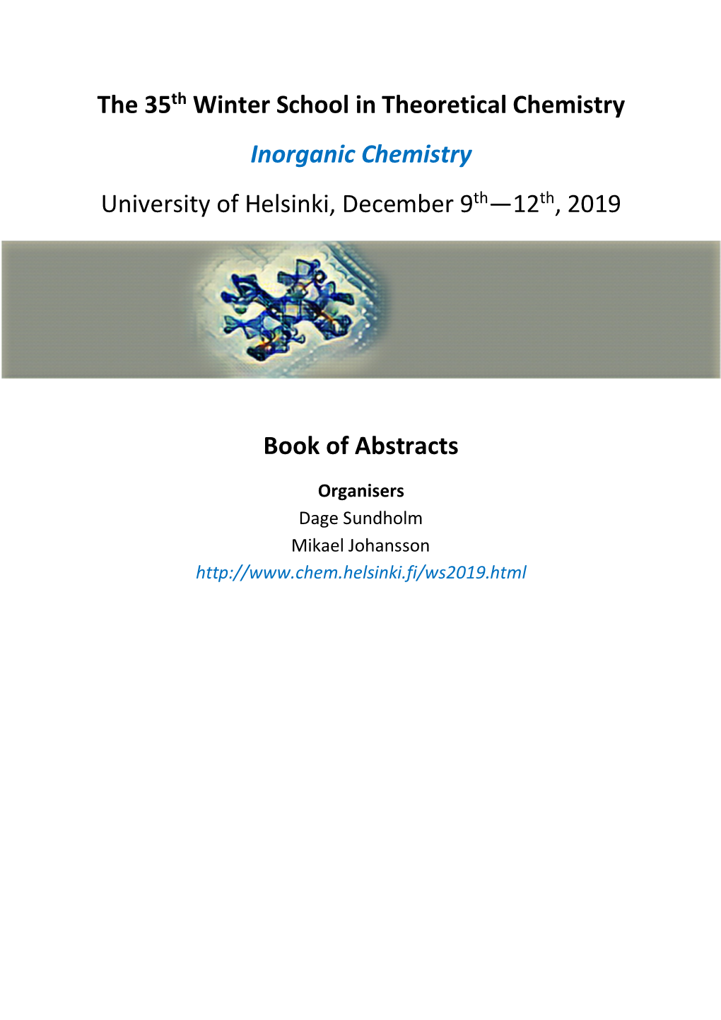 WS 2019 Book of Abstracts
