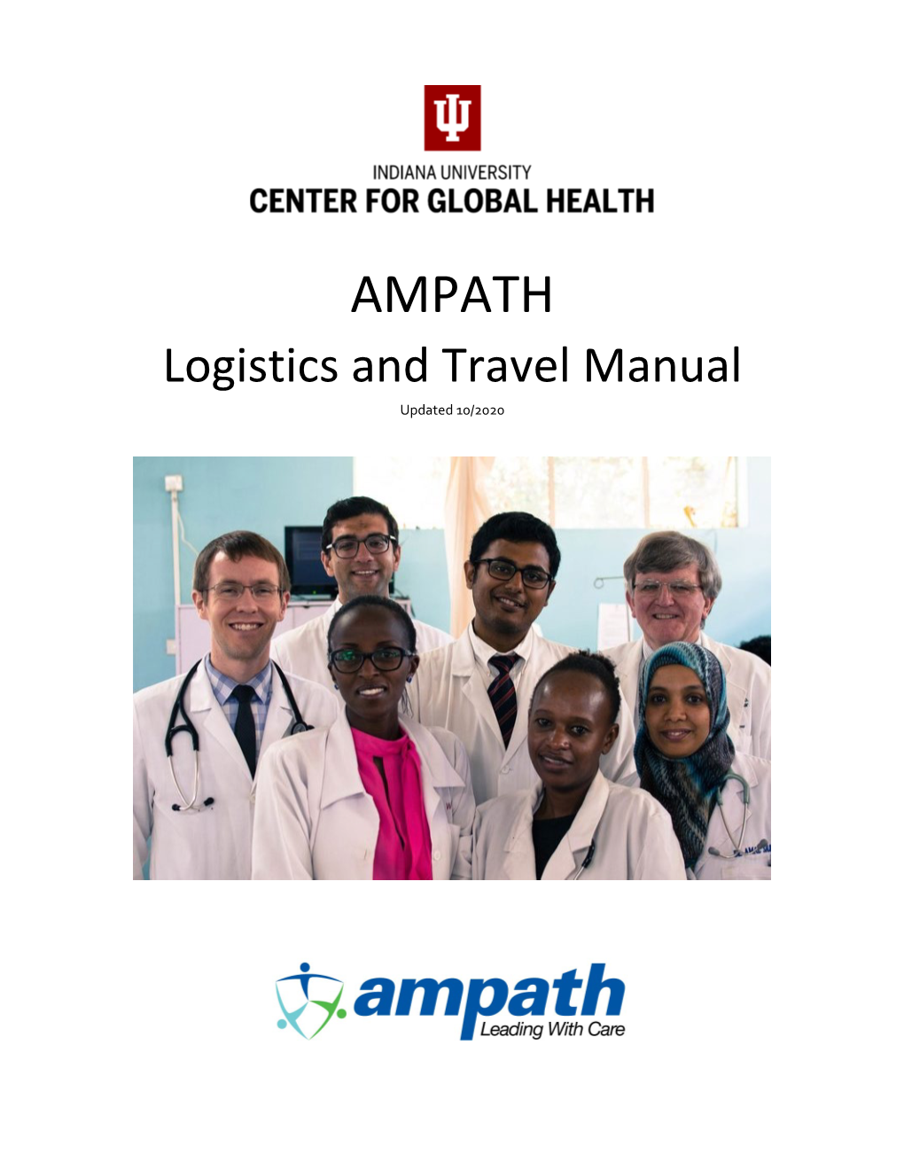 Logistics and Travel Manual Updated 10/2020