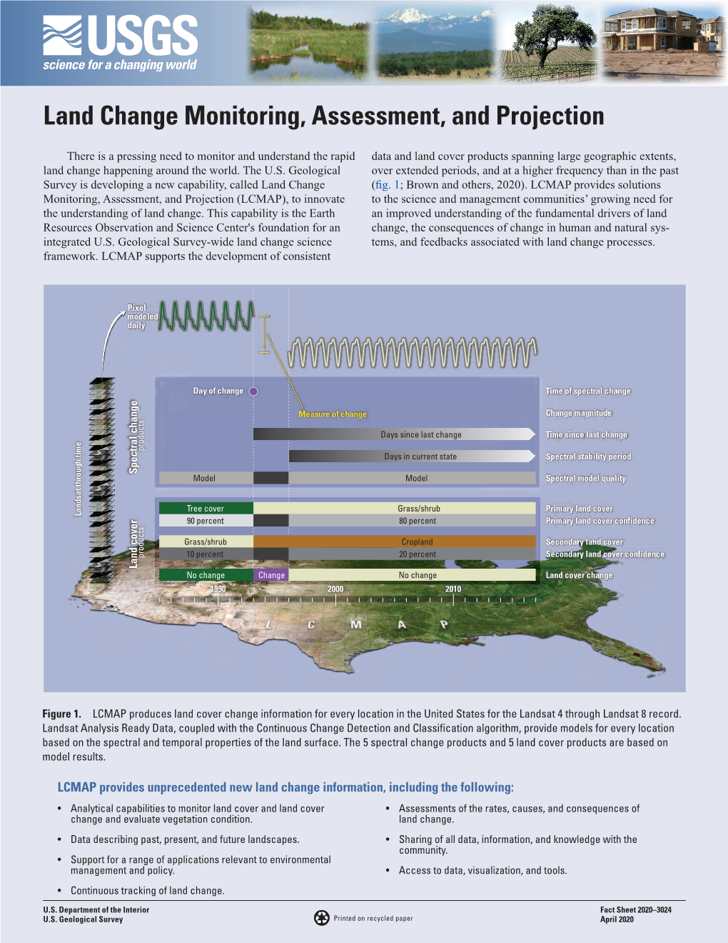 Land Change Monitoring, Assessment, and Projection