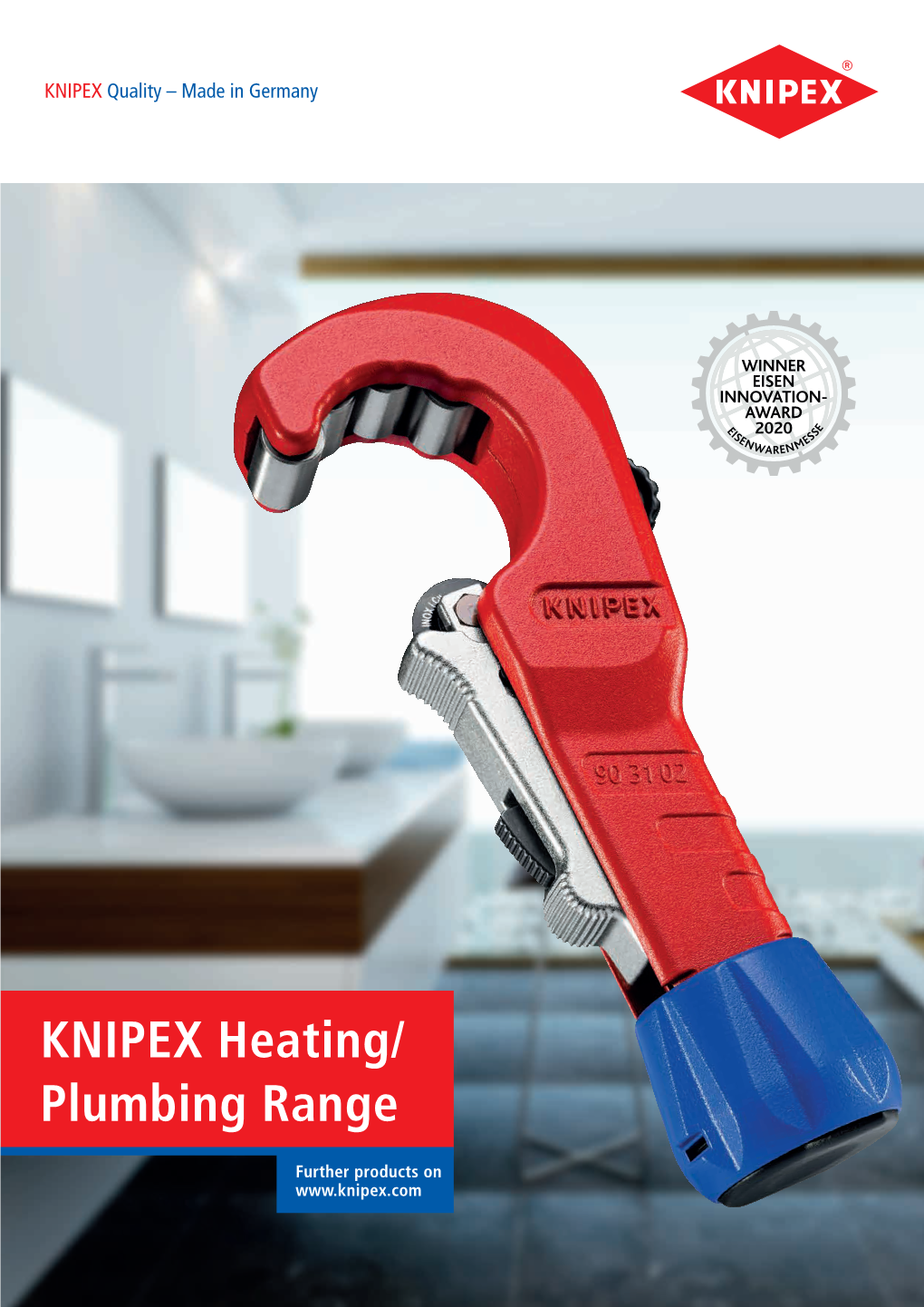 KNIPEX Heating/ Plumbing Range