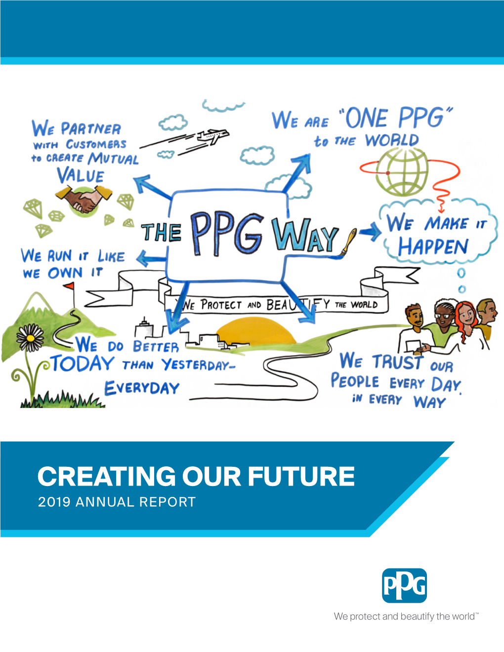 PPG Annual Report and 10K 2019.Pdf