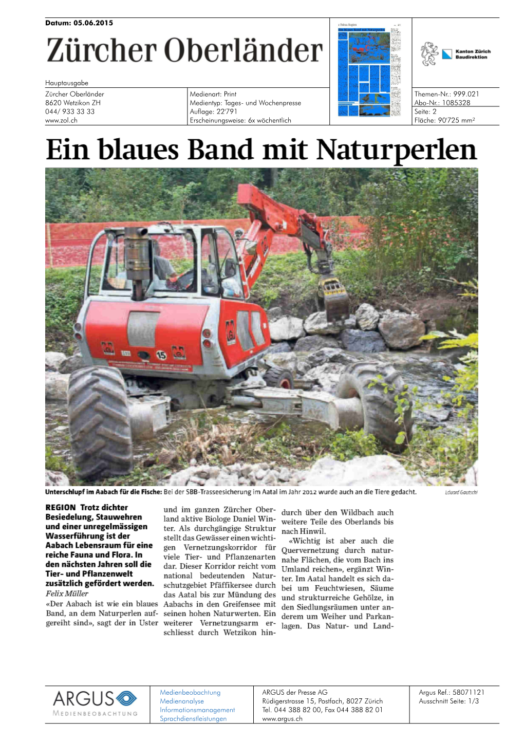 Ein Blaues Band Mit Naturperlen (Pdf)