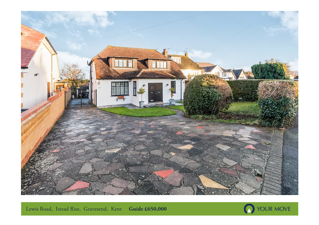 Lewis Road, Istead Rise, Gravesend, Kent Guide £650,000