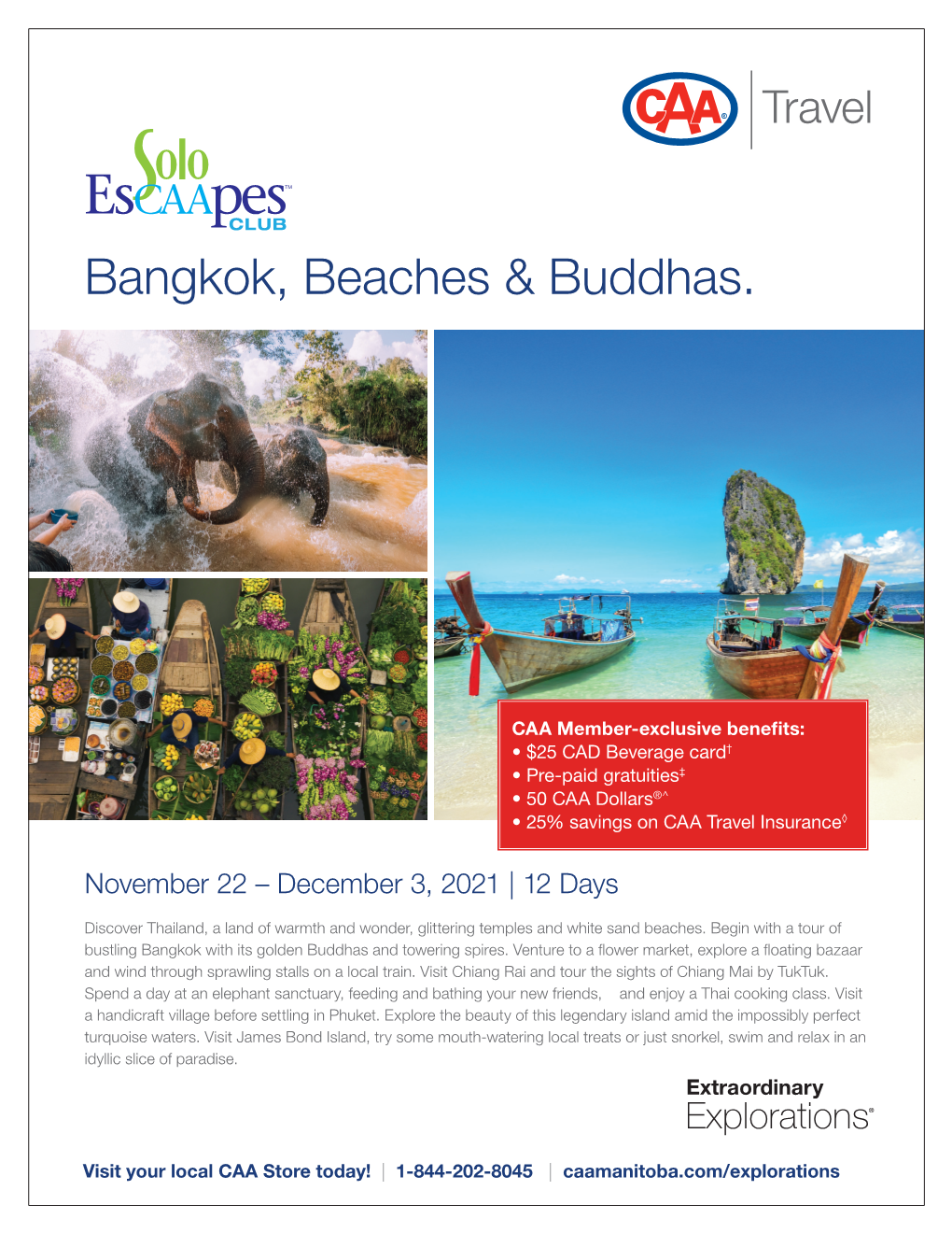 Bangkok, Beaches & Buddhas