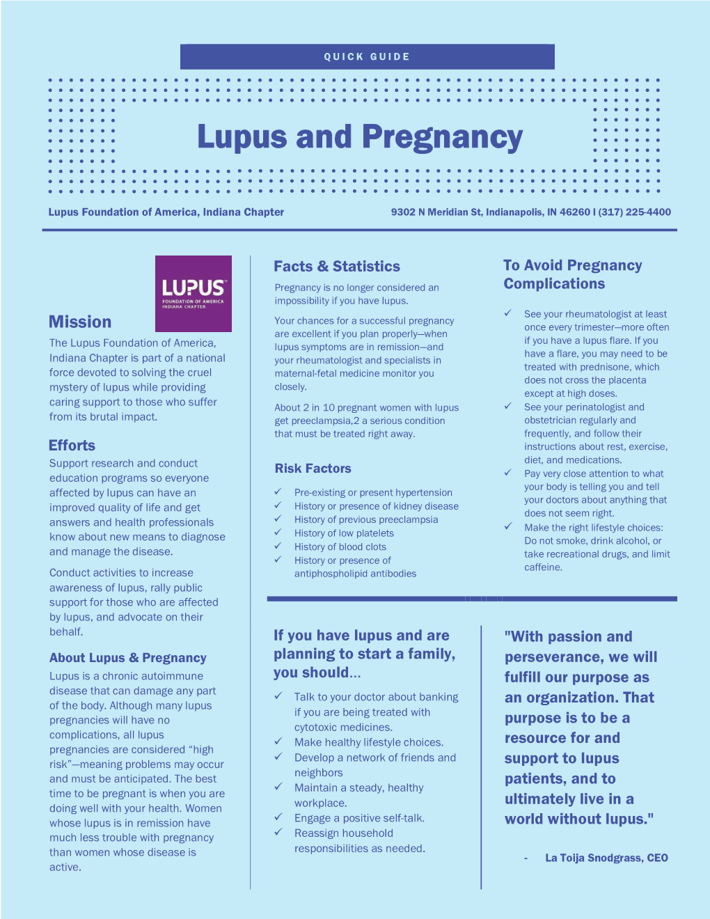 Lupus and Pregnancy