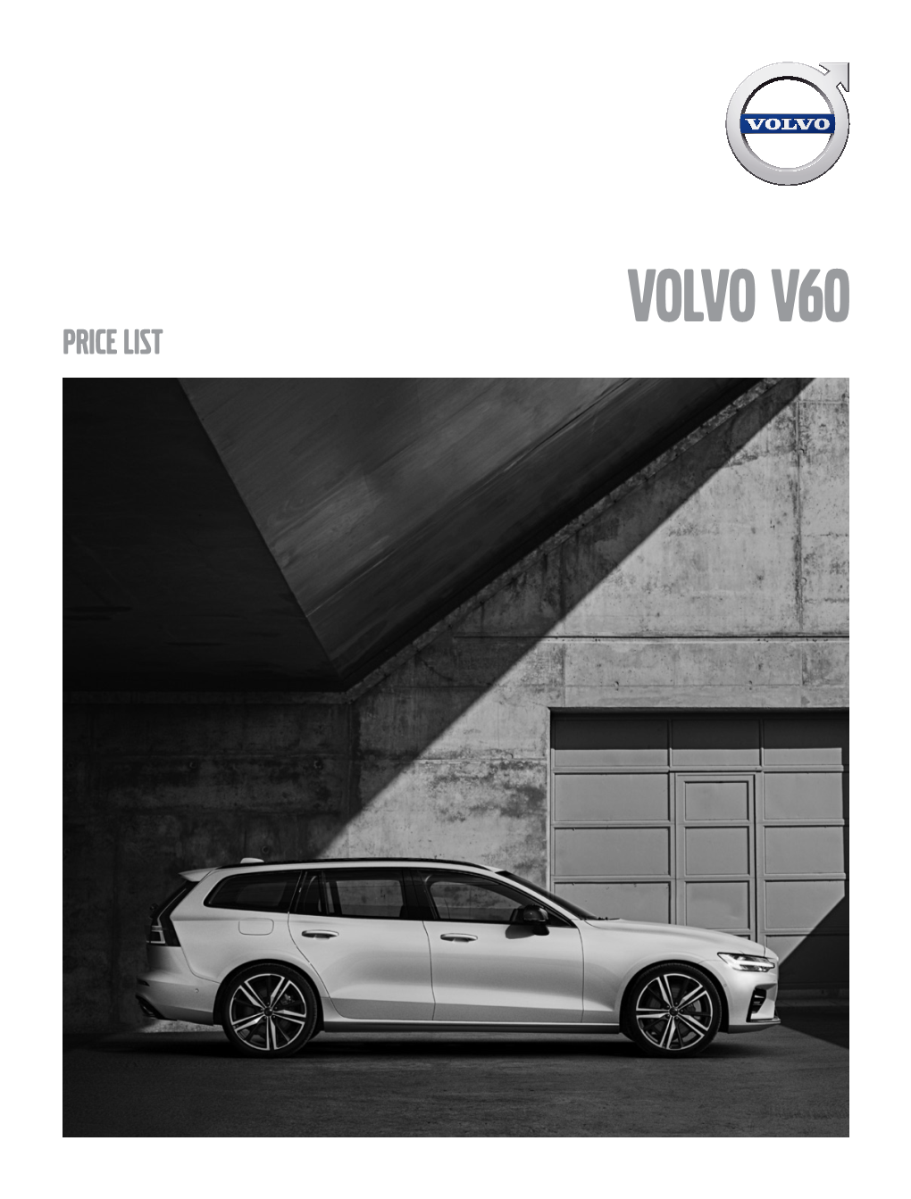 Price List VOLVO V60 TRIM LEVELS | 3