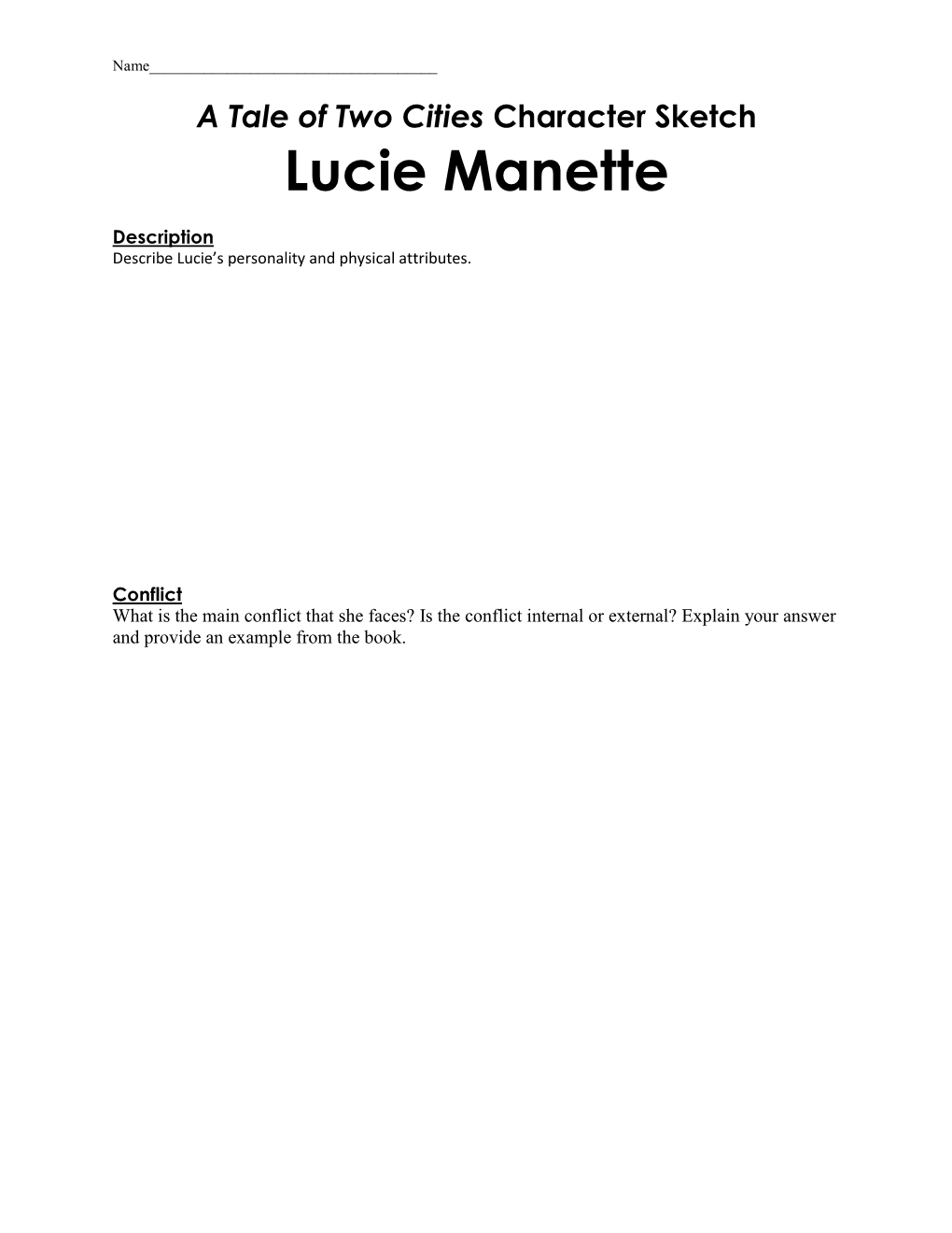 Lucie Manette