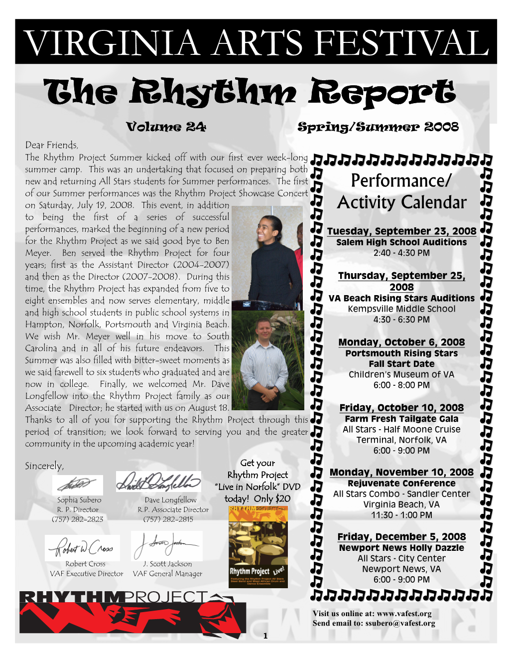 "The Rhythm Report"