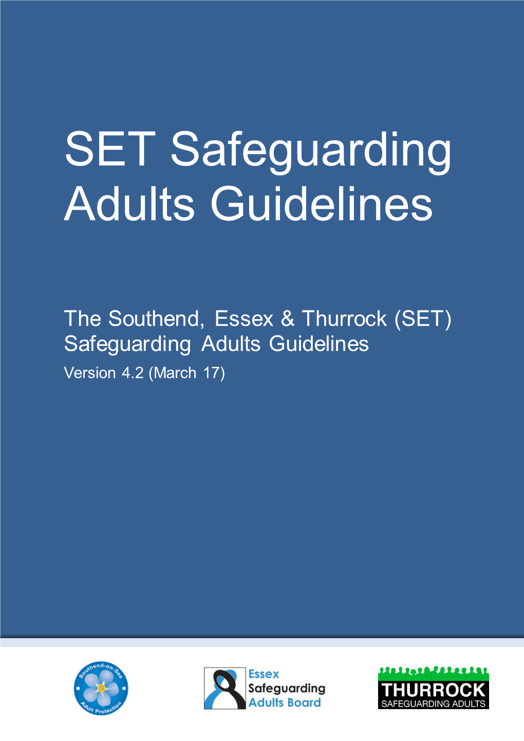 SET Guidelines for Safeguarding Adults