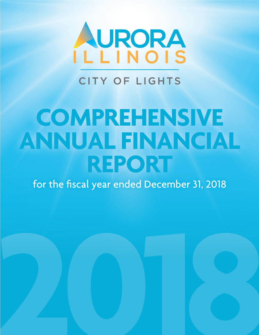 Comprehensive Annual Financial Report 2018