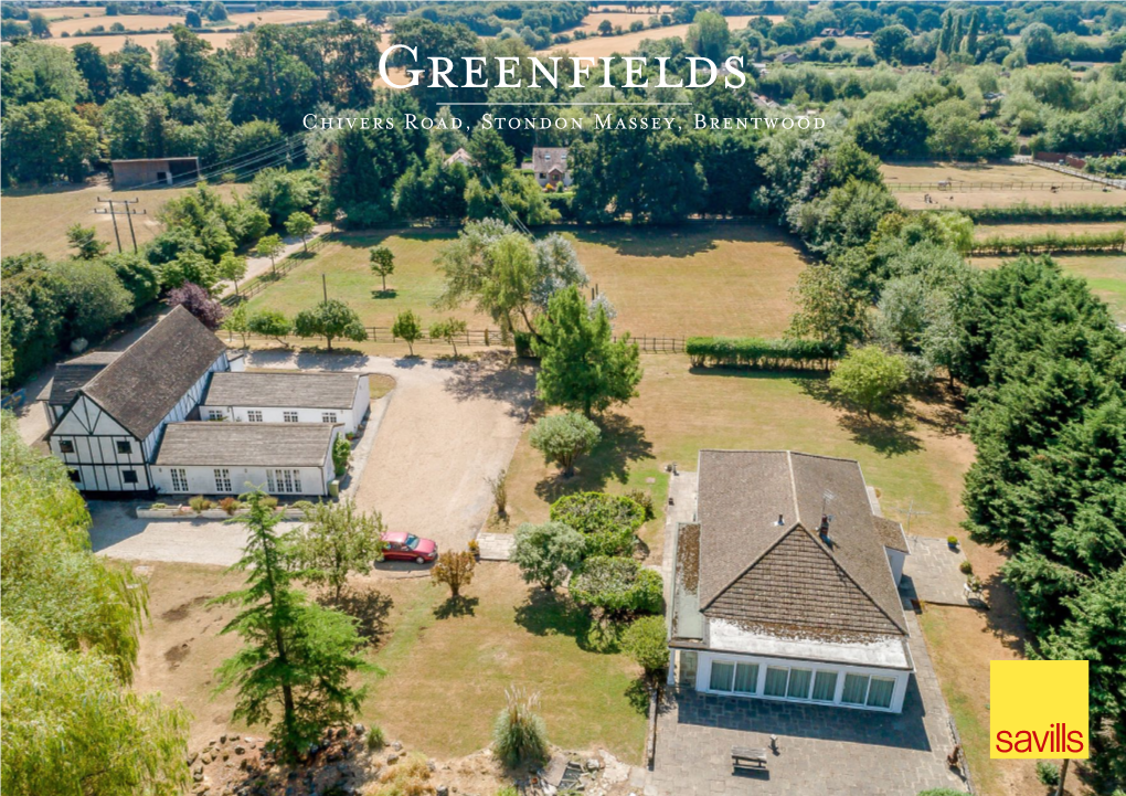 Greenfields Chivers Road, Stondon Massey, Brentwood Greenfields